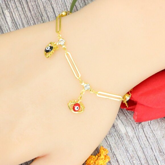 "Trendy Handmade Bracelet – A Stylish Gift for Women & Girls, MAR091428 - Picture 1 of 10